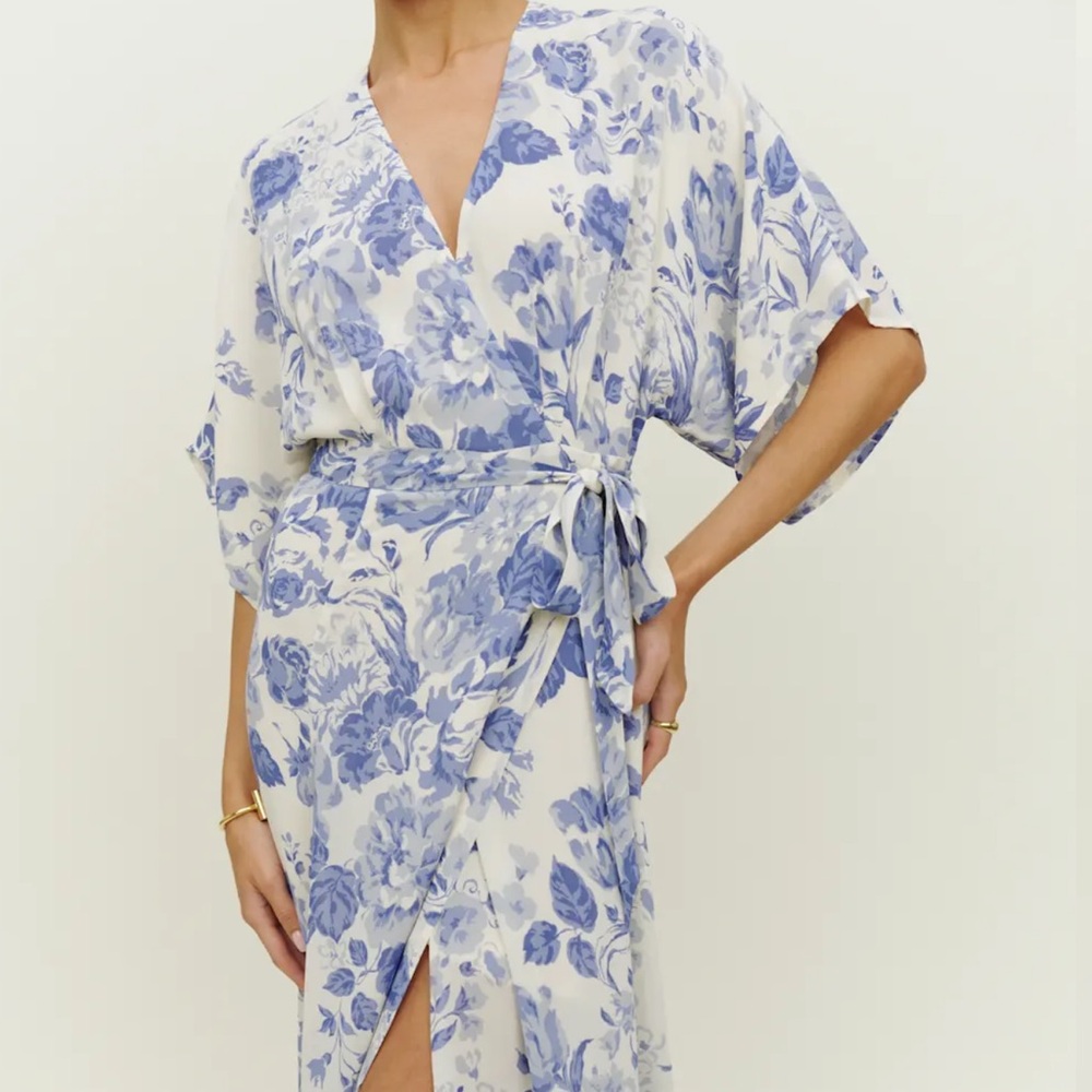Reformation Winslow Floral Print Dress